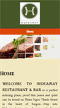 Mobile Screenshot of hideawaysaigon.com